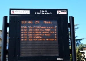 San Gimignano bus schedule small