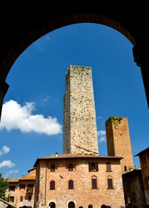 San Gimignano oldest towers small
