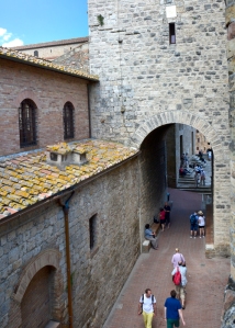 San Gimignano street vault small