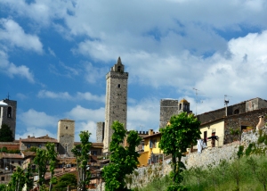 San Gimignano towers small