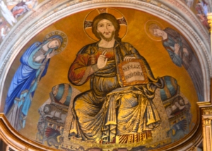 Pisa field of miracles duomo apse mosaic  small