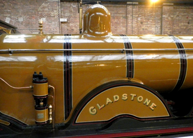 British railroad Gladstone engine small
